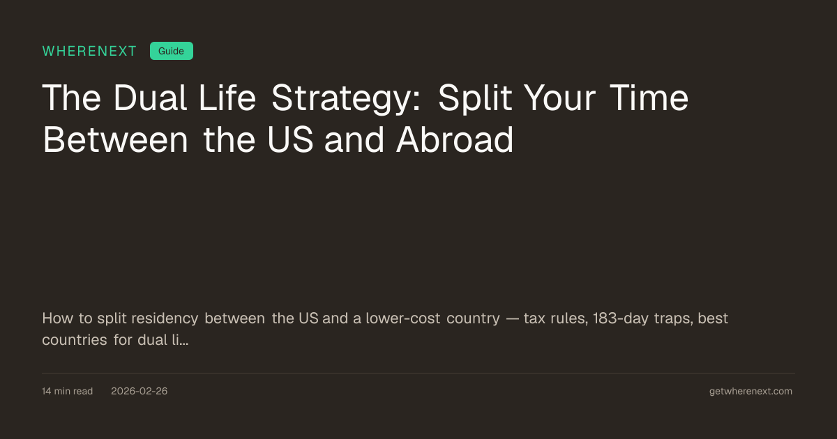 The Dual Life Strategy: Split Your Time Between the US and Abroad ...